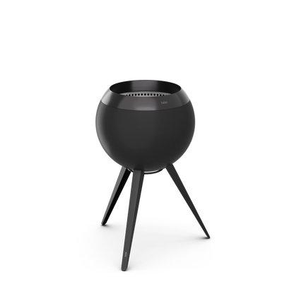 MOON 45 fire basket on the high stand, all black