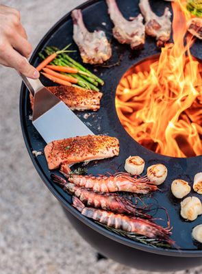 Low-fat grilling